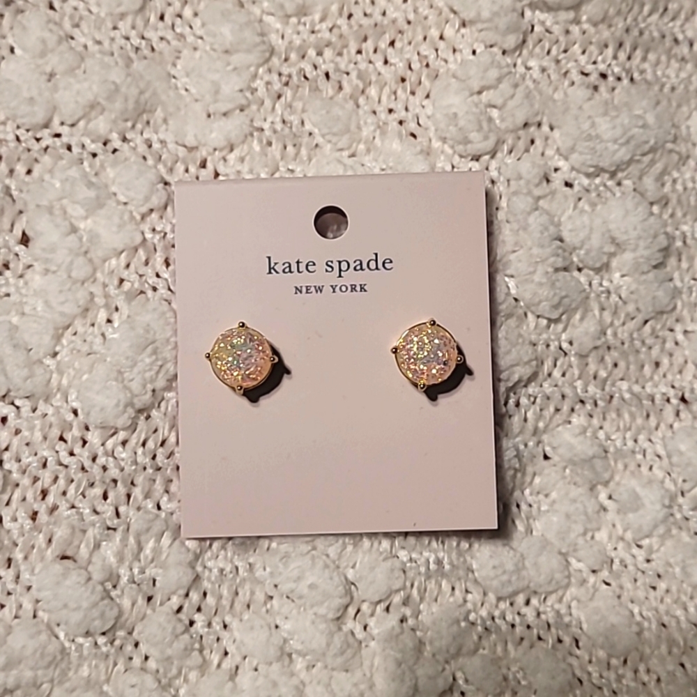 Kate Spade Opal Glitter Studs